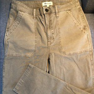 *NWT* Madewell Curvy Stovepipe Fatigue Pants